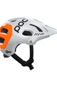 POC Cască de ciclism - TECTAL RACE MIPS NFC - alb/portocaliu