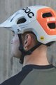 POC Cască de ciclism - TECTAL RACE MIPS NFC - alb/portocaliu