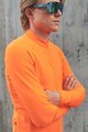 POC Tricou de cilism pentru iarnă cu mânecă lungă - RADIANT - portocaliu