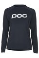 POC Tricou de ciclism cu mânecă lungă de vară - REFORM ENDURO LADY - negru