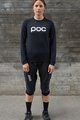 POC Tricou de ciclism cu mânecă lungă de vară - REFORM ENDURO LADY - negru