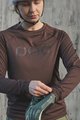 POC Tricou de ciclism cu mânecă lungă de vară - REFORM ENDURO LADY - maro