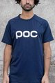 POC Tricou de ciclism cu mânecă scurtă - REFORM ENDURO - albastru