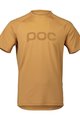 POC Tricou de ciclism cu mânecă scurtă - REFORM ENDURO  - maro