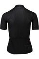 POC Tricou de ciclism cu mânecă scurtă - ESSENTIAL ROAD LADY - negru