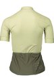 POC Tricou de ciclism cu mânecă scurtă - ESSENTIAL ROAD LADY - verde/verde deschis