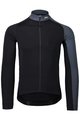 POC Tricou de cilism pentru iarnă cu mânecă lungă - ESSENTIAL ROAD MID - negru/gri