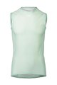 POC Tricou de ciclism fără mâneci - ESSENTIAL LAYER - verde deschis