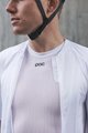 POC Tricou de ciclism cu mânecă scurtă - PRISTINE PRINT - alb