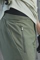 POC Pantaloni scurți de ciclism fără bretele - ESSENTIAL ENDURO - verde