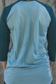 POC Tricou de ciclism cu mânecă scurtă - MTB PURE 3/4 LADY - albastru/albastru deschis