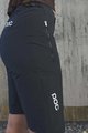 POC Pantaloni scurți de ciclism fără bretele - ESSENTIAL ENDURO W - negru