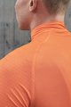 POC Tricou de ciclism cu mânecă lungă de vară - ESSENTIAL ROAD - portocaliu/negru