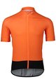 POC Tricou de ciclism cu mânecă scurtă - ESSENTIAL ROAD - portocaliu/negru