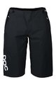 POC Pantaloni scurți de ciclism fără bretele - ESSENTIAL ENDURO - negru