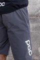 POC Pantaloni scurți de ciclism fără bretele - ESSENTIAL ENDURO - gri