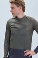 POC Tricou de ciclism cu mânecă lungă de vară - MTB PURE - verde/albastru