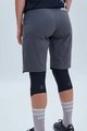 POC Pantaloni scurți de ciclism fără bretele - ESSENTIAL ENDURO W - gri