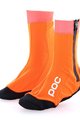 POC Încălzitoare pantofi de ciclism - THERMAL BOOTIE - negru/portocaliu