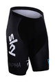 BONAVELO Pantaloni scurți de ciclism fără bretele - SKY 2016 KIDS - negru