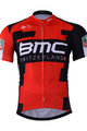 Tricou de ciclism cu mânecă scurtă - BMC 2017 - roșu/negru