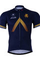 Tricou de ciclism cu mânecă scurtă - AQUA BLUE 2017 - albastru/auriu