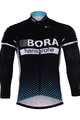 Tricou de cilism pentru iarnă cu mânecă lungă - BORA 2017 WINTER - negru