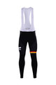 Pantaloni de ciclism lungi cu bretele - LOTTO 2017 WINTER - negru