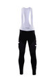 Pantaloni de ciclism lungi cu bretele - SKY 2017 WINTER - negru