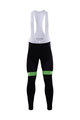 Pantaloni de ciclism lungi cu bretele - CANNONDALE 2017 SMR - negru/verde