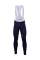 Pantaloni de ciclism lungi cu bretele - MOVISTAR 2017 SUMMER - albastru