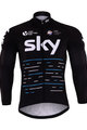 Tricou de ciclism cu mânecă lungă de vară - SKY 2017 SUMMER - negru