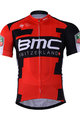 Tricou de ciclism cu mânecă scurtă - BMC 2017 KIDS - roșu/negru