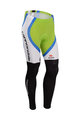 Pantaloni de ciclism lungi fără bretele - CANNONDALE 2014 SMR - alb/verde/negru