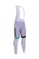 Pantaloni de ciclism lungi cu bretele - BORA UCI 2017 WINTER - alb