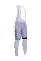 Pantaloni de ciclism lungi cu bretele - BORA UCI 2017 SUMMER - alb