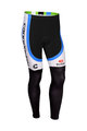 Pantaloni de ciclism lungi fără bretele - CANNONDALE 2013 WNT - negru/alb/albastru deschis