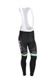 Pantaloni de ciclism lungi cu bretele - BELKIN 2013 SUMMER - verde/negru