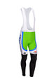 Pantaloni de ciclism lungi cu bretele - CANNONDALE 2013 SMR - verde/alb/negru