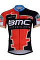Tricou de ciclism cu mânecă scurtă - BMC 2018 - roșu/negru