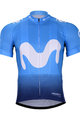 Tricou de ciclism cu mânecă scurtă - MOVISTAR 2018 - albastru deschis