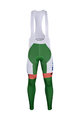 Pantaloni de ciclism lungi cu bretele - BARDIANI 2018 WINTER - verde