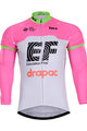 Tricou de cilism pentru iarnă cu mânecă lungă - CANNONDALE 2018 WNT - alb/roz