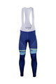 Pantaloni de ciclism lungi cu bretele - ASTANA 2018 SUMMER - albastru
