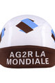 Bandană de ciclism - AG2R 2014 - alb/albastru deschis/maro