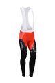 Pantaloni de ciclism lungi cu bretele - BMC 2014 SUMMER - roșu/negru