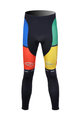 Pantaloni de ciclism lungi fără bretele - EDDY MERCKX 2012 SMR - multicolor/negru