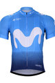 Tricou de ciclism cu mânecă scurtă - MOVISTAR UWT 2018 - albastru deschis