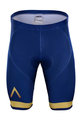 Pantaloni scurți de ciclism fără bretele - AQUA BLUE 2018 KIDS - auriu/albastru