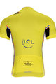 BONAVELO Tricou de ciclism cu mânecă scurtă - TOUR DE FRANCE  - galben